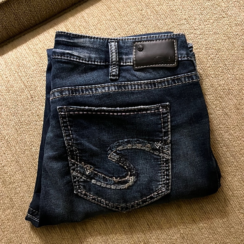 Womens Silver Brand Suki jeans
